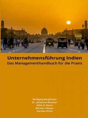 cover image of Unternehmensführung Indien